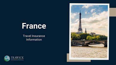france travel insurance requirements